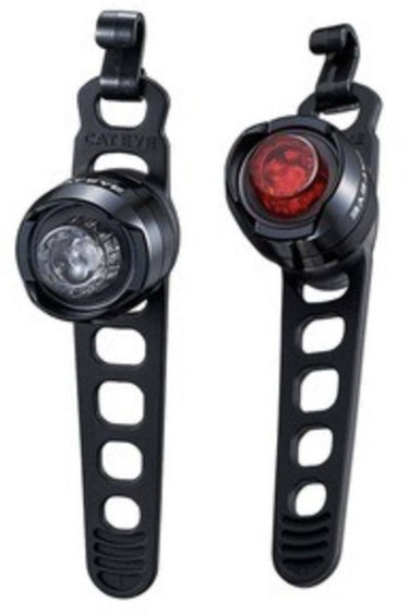 Cateye orb fietsverlichting set - led - universeel