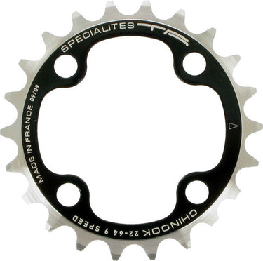 Ta chinook chainring, 4-arm, inner, 64 mm bolt circle diameter