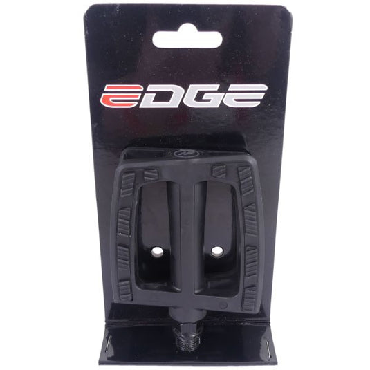 Edge pedaalset comfort city - zwart