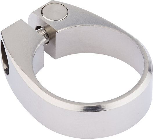 Load image into Gallery viewer, Blackheart titanium seatpost clamp
