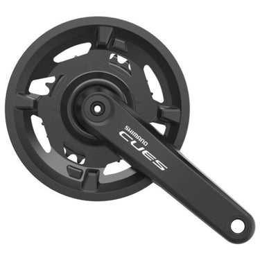 Shimano crankstel 2 x 9 10 11 speed cues fc-u4000 met 175 mm crankarm 40-26 tands (met kettingscherm)