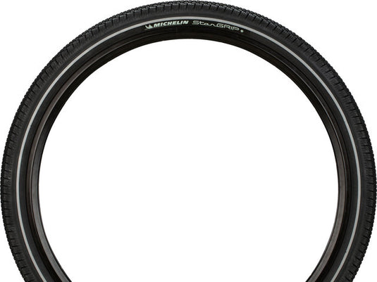 Michelin Star Grip Draadband, zwart, Protek HD anti-lek, 700x35C