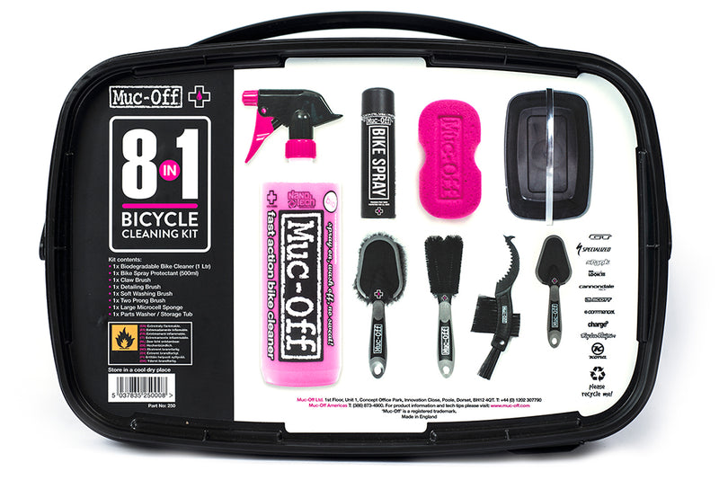 Load image into Gallery viewer, Muc-off 8 in 1 bicycle cleaning kit
