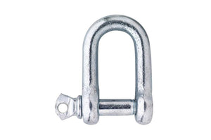 D-sluiting 5x5x10 verzinkt
