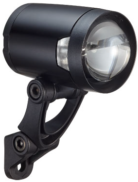 Headlight Herrmans H-Black Pro dynamo - on/off function - with holder - 200 lumen