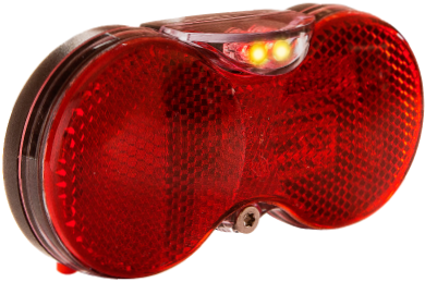 Carrier rear light Herrmans H-Vision battery - 50 mm mounting