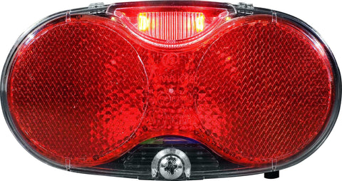 Carrier rear light Twinle battery - 50 mm