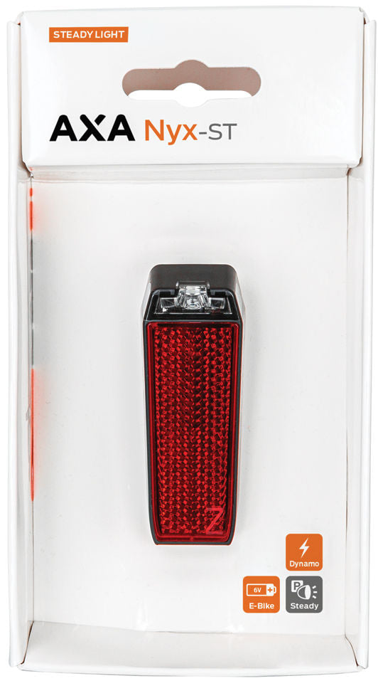 Load image into Gallery viewer, Spatbordachterlicht Axa Nyx Dynamo Steady
