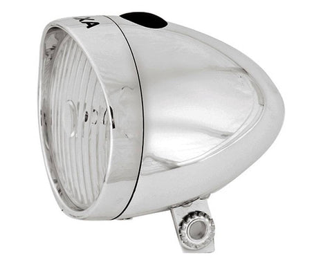 Headlight Classic LED Battery Silver