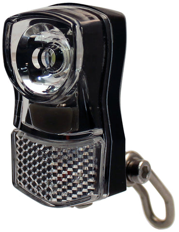 Union headlight LED black incl. battery Kroonb. UN4800