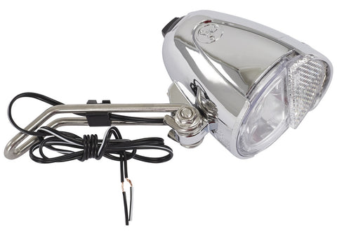 Trelock LS 583 Bike-i Retro headlight silver