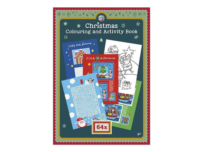Load image into Gallery viewer, Moxy kleur- en activiteitenboek kerstmis - 64pag
