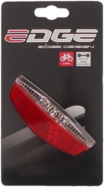 Rear carrier light Edge City Slimline - 50/80mm - E-Bike - 6-48Volt