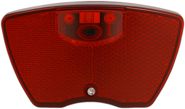 Edge dragerachterlicht city - 3 leds -80mm- inclusief batterijen (op kaart)