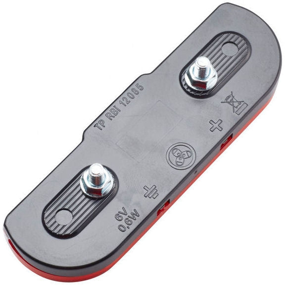 Load image into Gallery viewer, Trelock dragerachterlicht ls613 duo flat - 50mm (montageverpakking)
