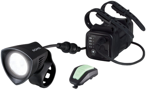 Sigma buster 2000 lumen helmet lamp battery li-on / charger / remote control