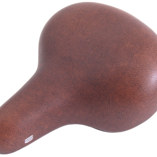 Bicycle saddle Urban XL - matt dark brown