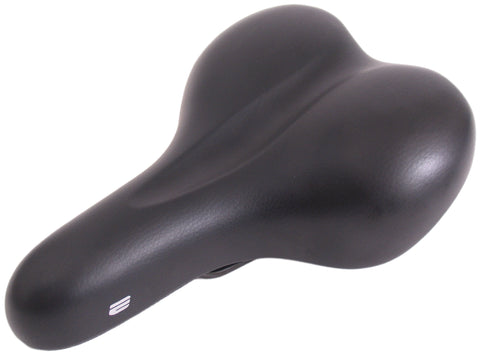 Bicycle saddle Edge City Rental - black (on map)