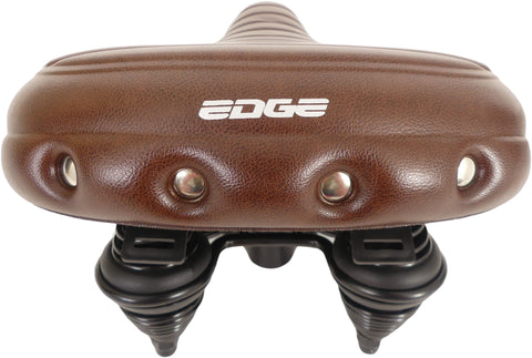 Bicycle Saddle Edge Urban XL Wave - Brown