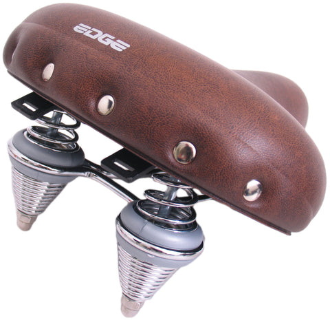 Bicycle saddle Urban XL - matt dark brown