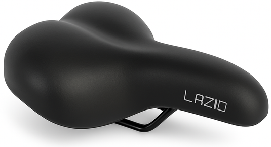 Edge fietszadel lazio - zwart