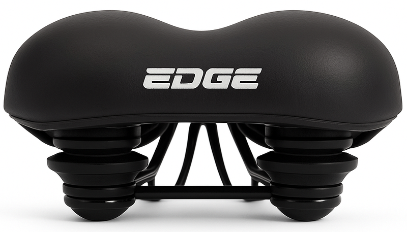 Load image into Gallery viewer, Edge fietszadel lazio - zwart
