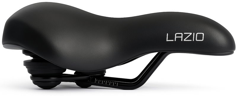 Load image into Gallery viewer, Edge fietszadel lazio - zwart
