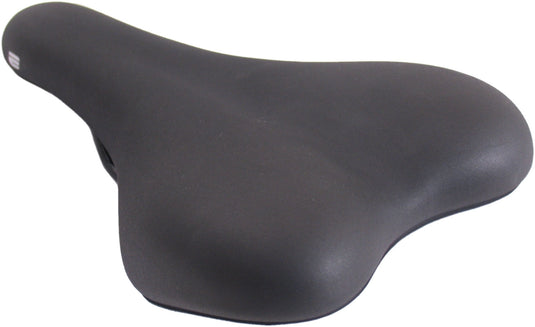 Edge fietszadel sporty - zwart (op kaart)