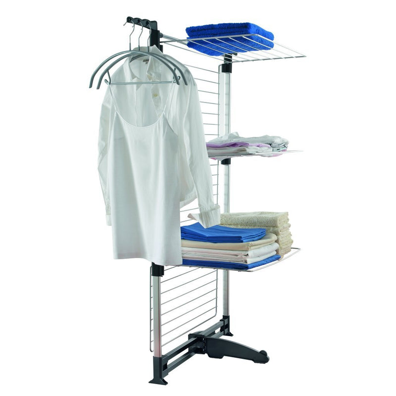 Load image into Gallery viewer, Metaltex ciclone droogtoren 40 m drooglengte zwart zilver
