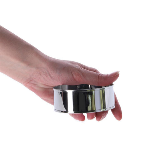 Metaltex bakringen 8.5x3.2 cm 2 stuks rvs