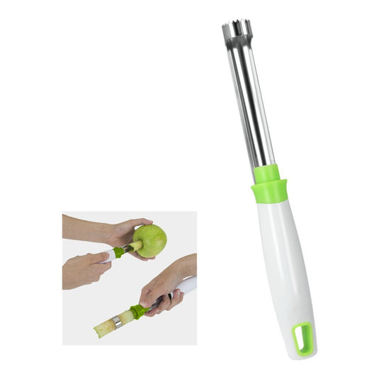 Metaltex mrs apple appelboor wit groen rvs