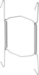 Metaltex tomado- bordenhouder 9-18cm zilver