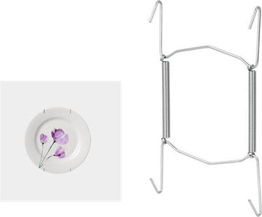 Tomado-metaltex bordenhouder 9-18cm zilver