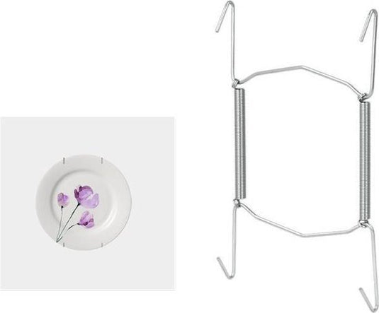 Metaltex tomado- bordenhouder 9-18cm zilver