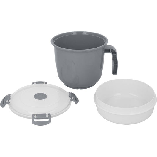 Metaltex vershoudbakje 1l grijs