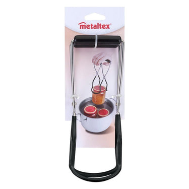 Metaltex potlifter 22x8.5 cm zilver zwart