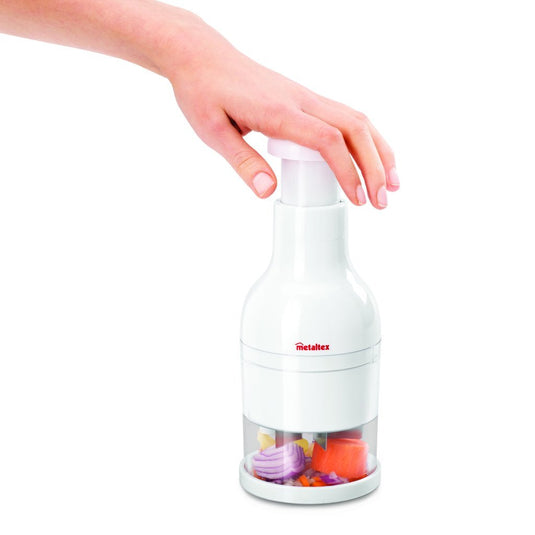 Metaltex uien groentehakker twist