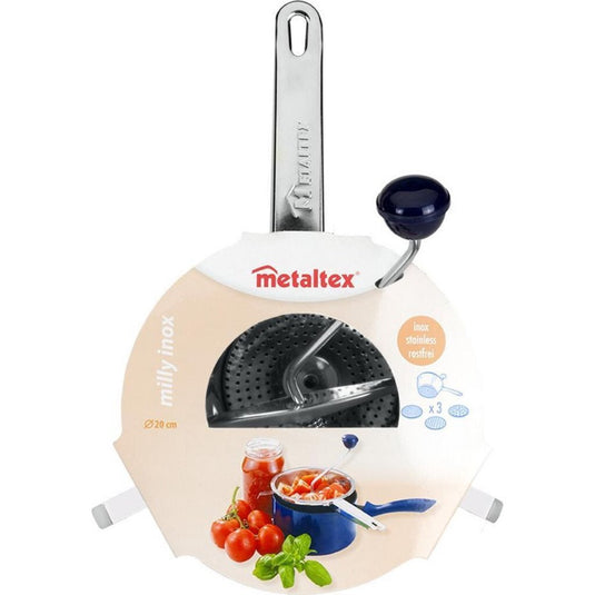 Metaltex milly passeerzeef 20 cm rvs