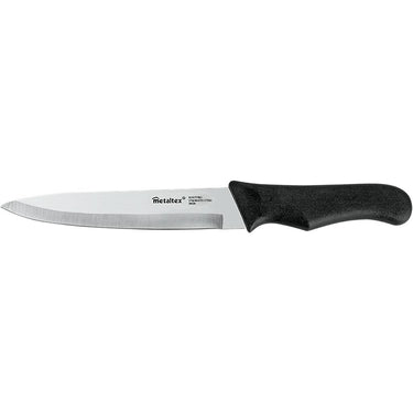 Metaltex basic line kookmes 28 cm zwart rvs