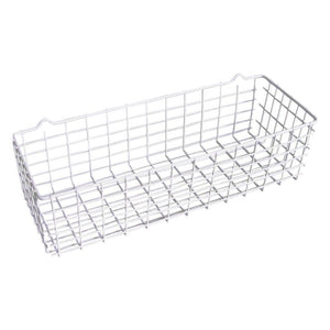 Metaltex pandino mandje wit 33x12x9cm