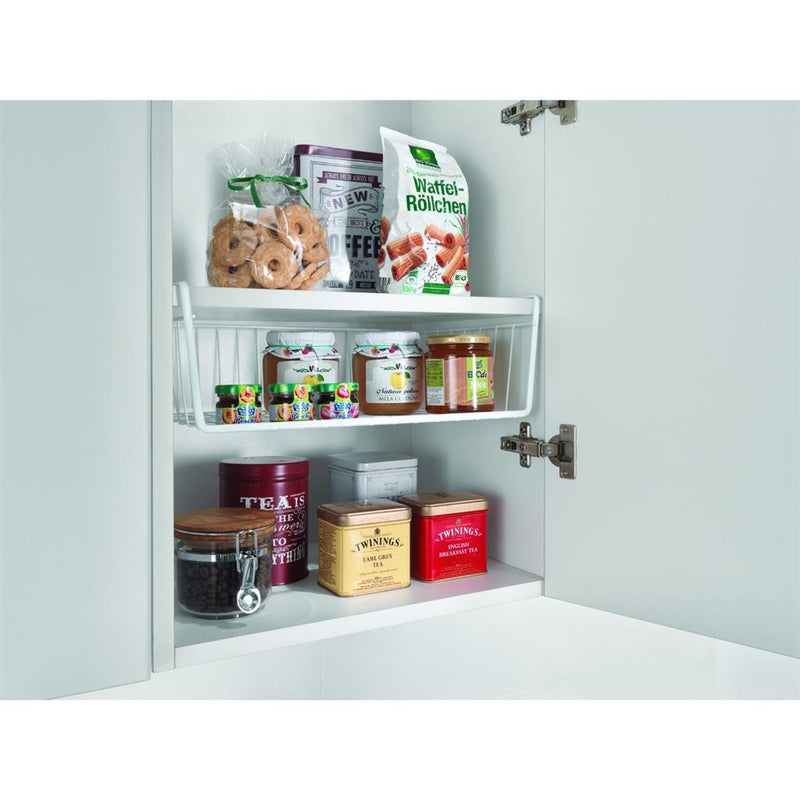 Load image into Gallery viewer, Metaltex hangmand 40x26x14 cm wit metaal
