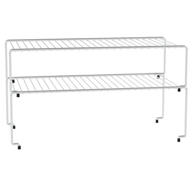 Metaltex sky ruimtewinner 2 etages 47x23x26 cm zilver