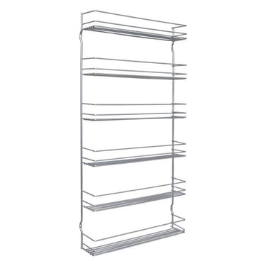 Metaltex pepito kruidenrek 6 etages 36x8x71 cm zilver