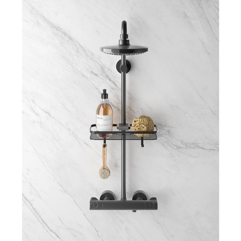 Load image into Gallery viewer, Metaltex doucherek 29x11x9 cm mat zwart
