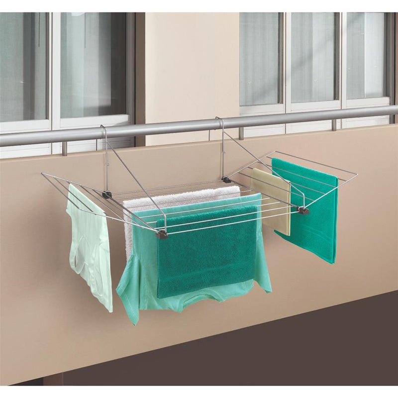 Load image into Gallery viewer, Tomado metaltex hangdroogrek tilburg 12m zilvergrijs
