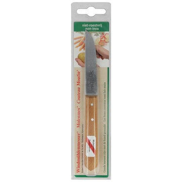 Metaltex molenmes schilmes 8.5 cm hout carbon