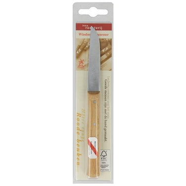 Metaltex molenmes schilmes 8.5 cm hout rvs