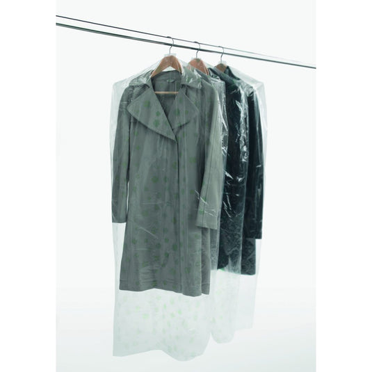 Metaltex kledingzakken 65x140 cm 3 stuks transparant