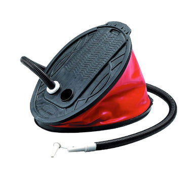 Bellows voetpomp 5l zwart rood