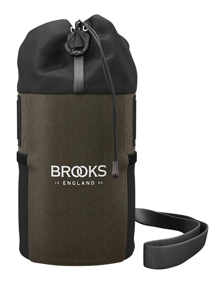 Load image into Gallery viewer, Brooks Tas Scape Feed Pouch mud green
